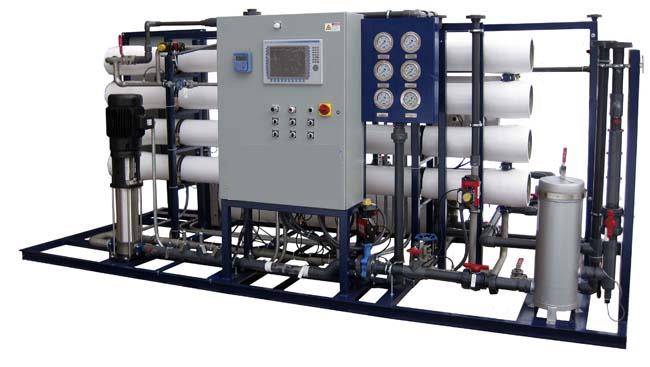 RO Plant Working reverse osmosis water filtration system